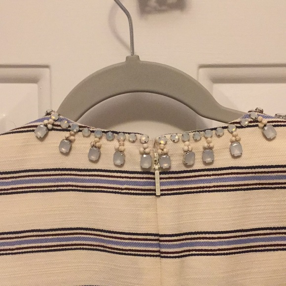 Tory Burch Striped dress with embellished neckline - Picture 3 of 8
